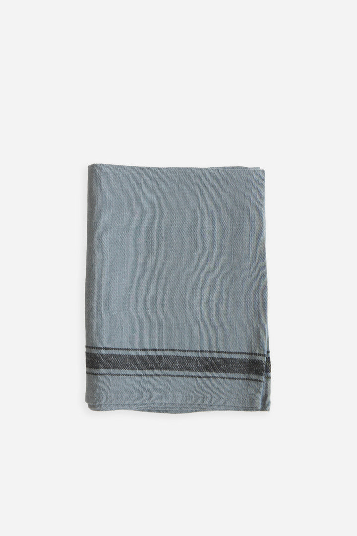 Striped Linen T-Towel / Turquin