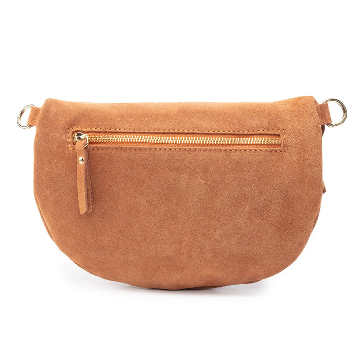 Slingbag Large / Suede Tan