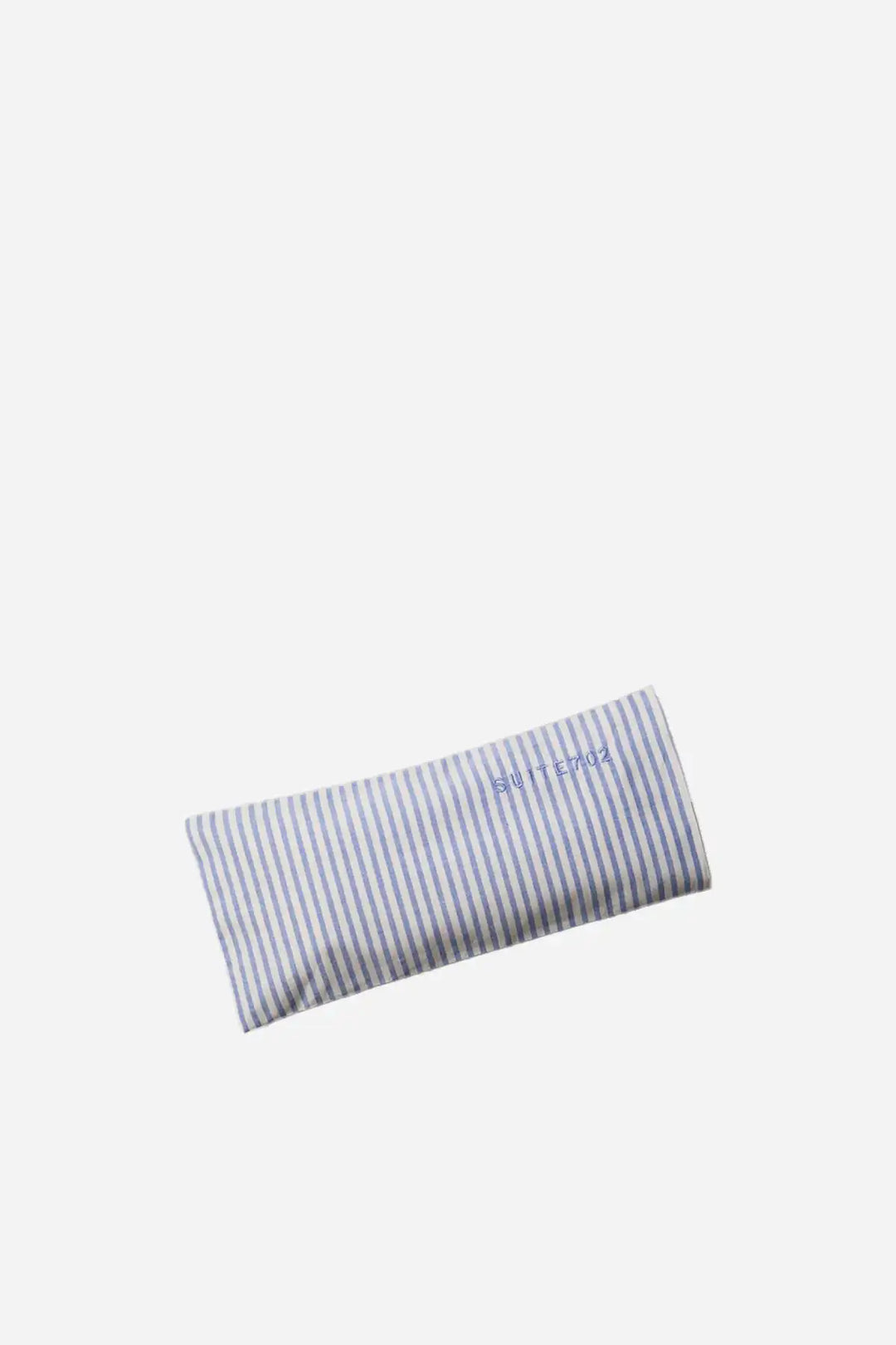 Striped Lavender Flax Eye Pillow / Blue-Ecru