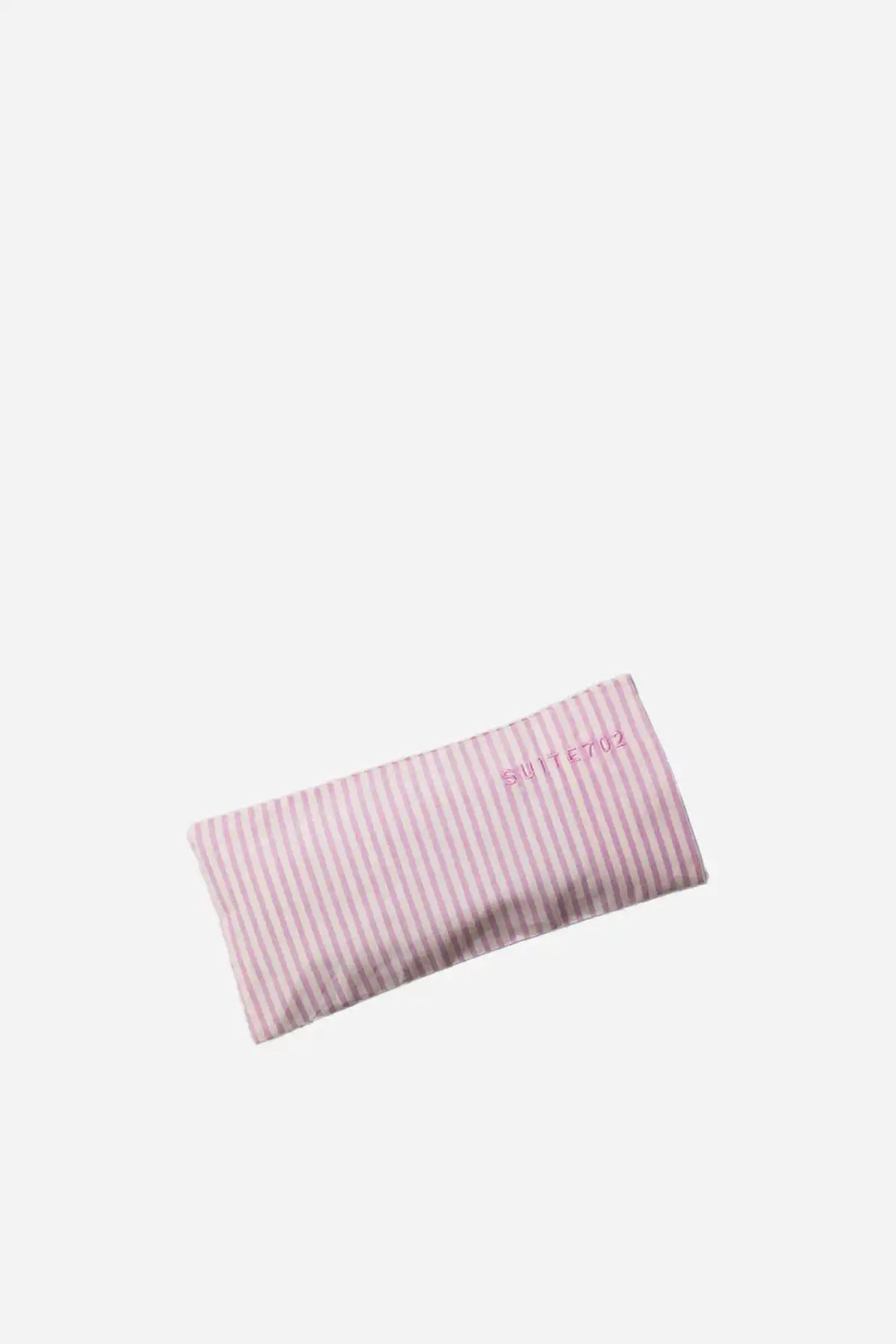 Striped Lavender Flax Eye Pillow / Pink-Ecru