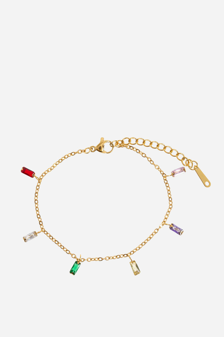 Suki Multi Coloured Chain Bracelet