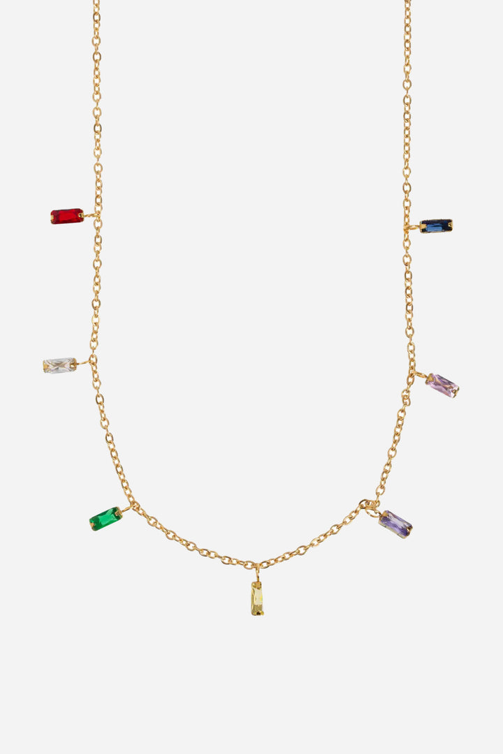 Suki Multi Coloured Chain Necklace