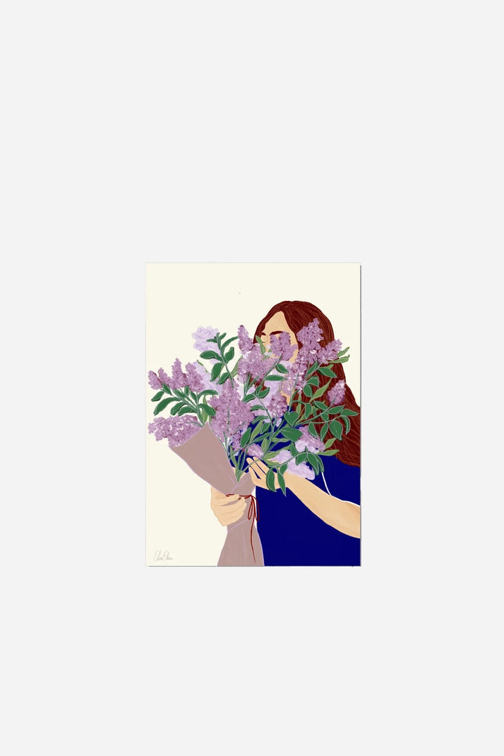 Summer Lilacs A4 Print