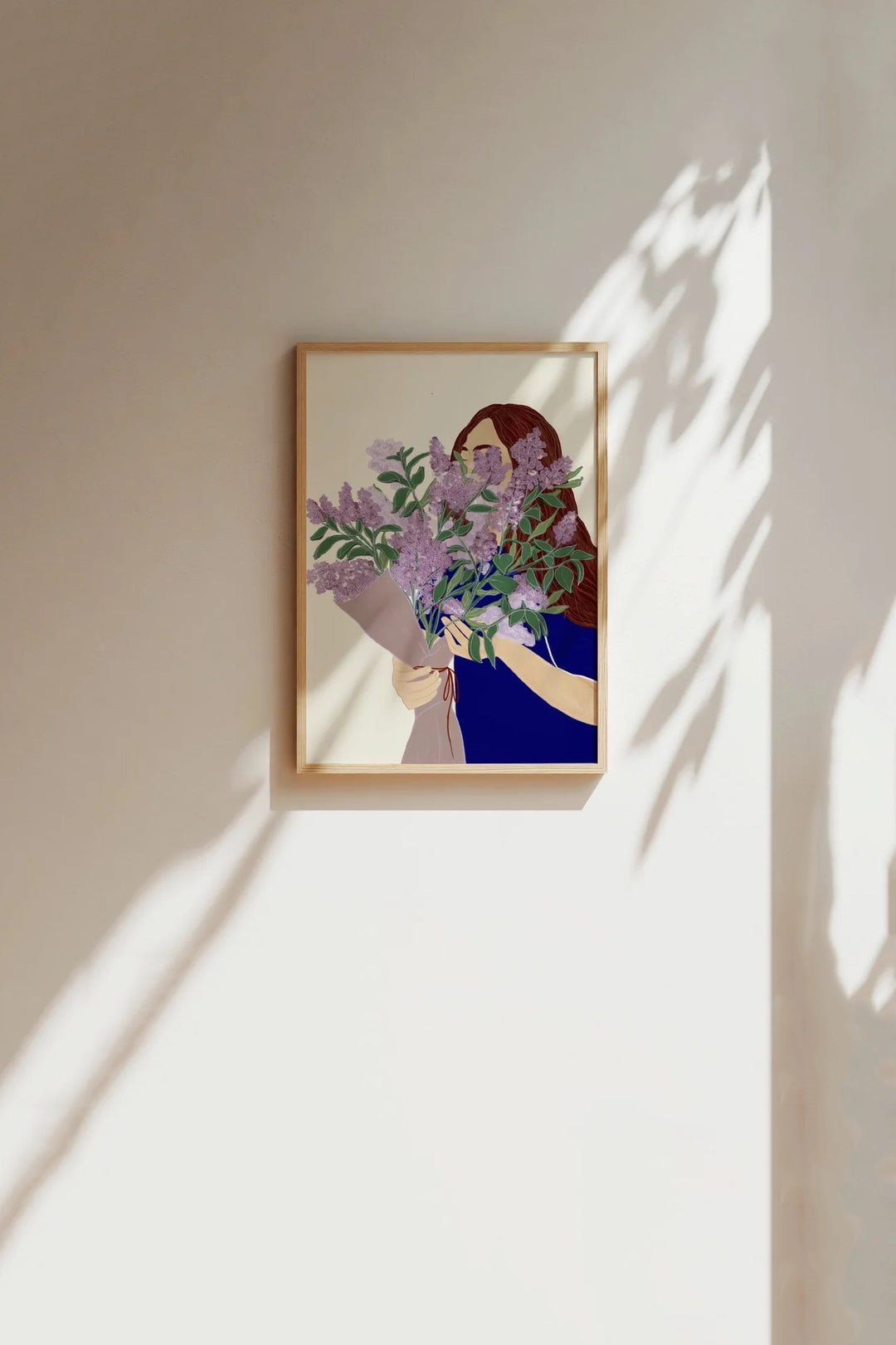 Summer Lilacs A4 Print