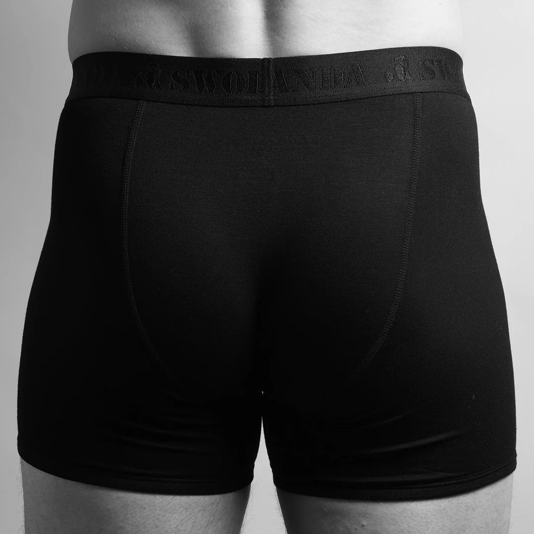 Men's Bamboo Boxers / Black