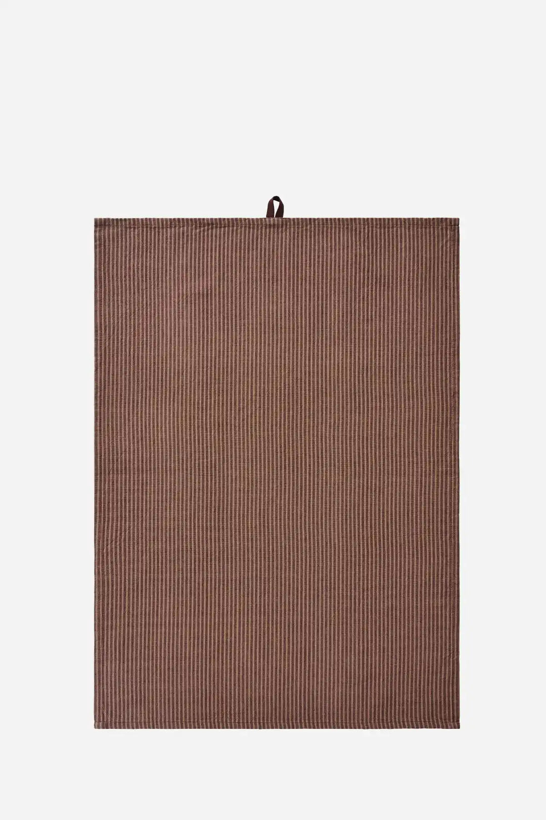 Tea Towel Daniella Brown / Dark Brown Stripes