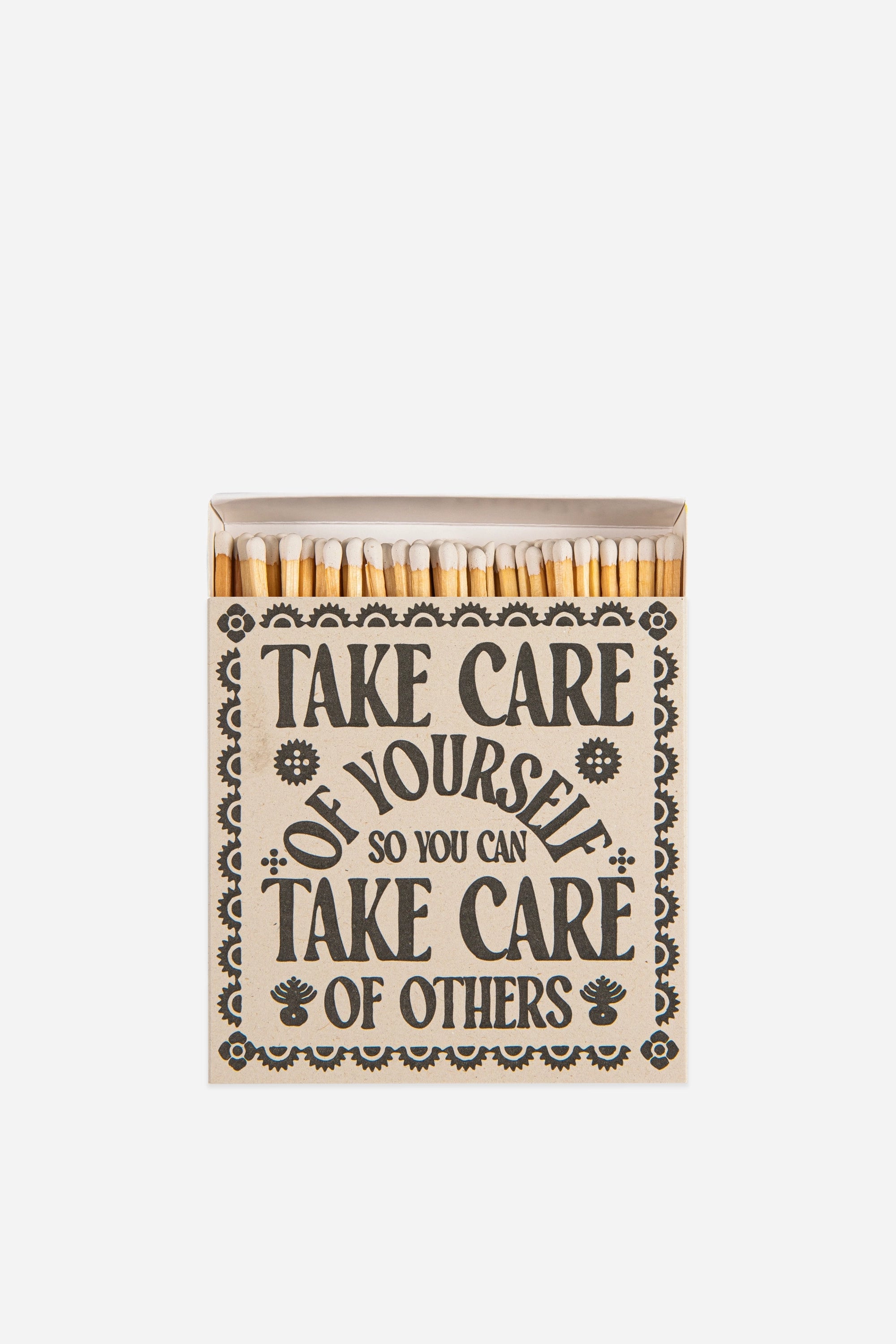 Take Care of Yourself Matches – Domestic Science Home