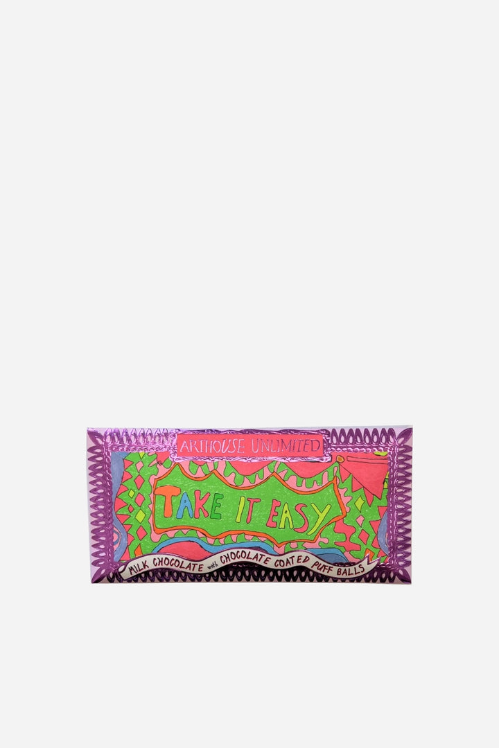 Take It Easy Milk Chocolate with Chocolate Coated Puff Balls