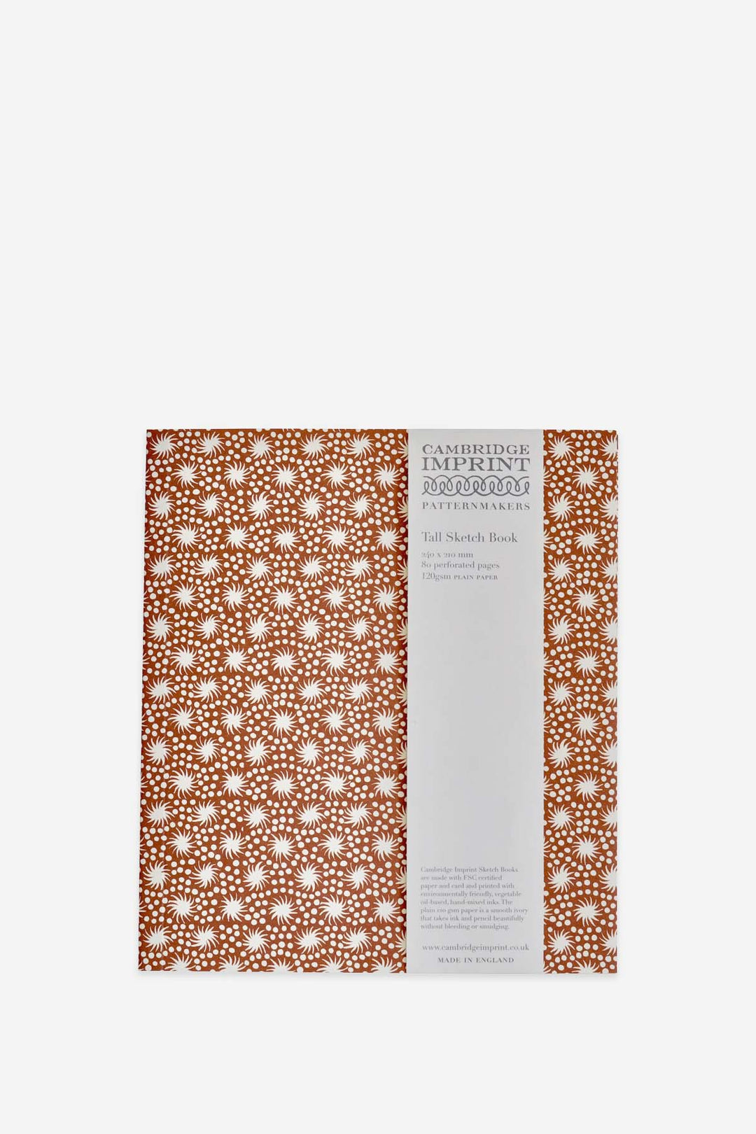 Tall Softback Sketchbook Animalcules Cocoa
