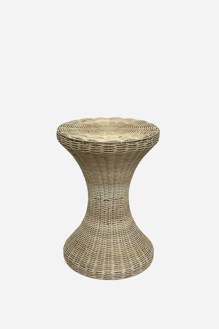 tam tam stool wicker