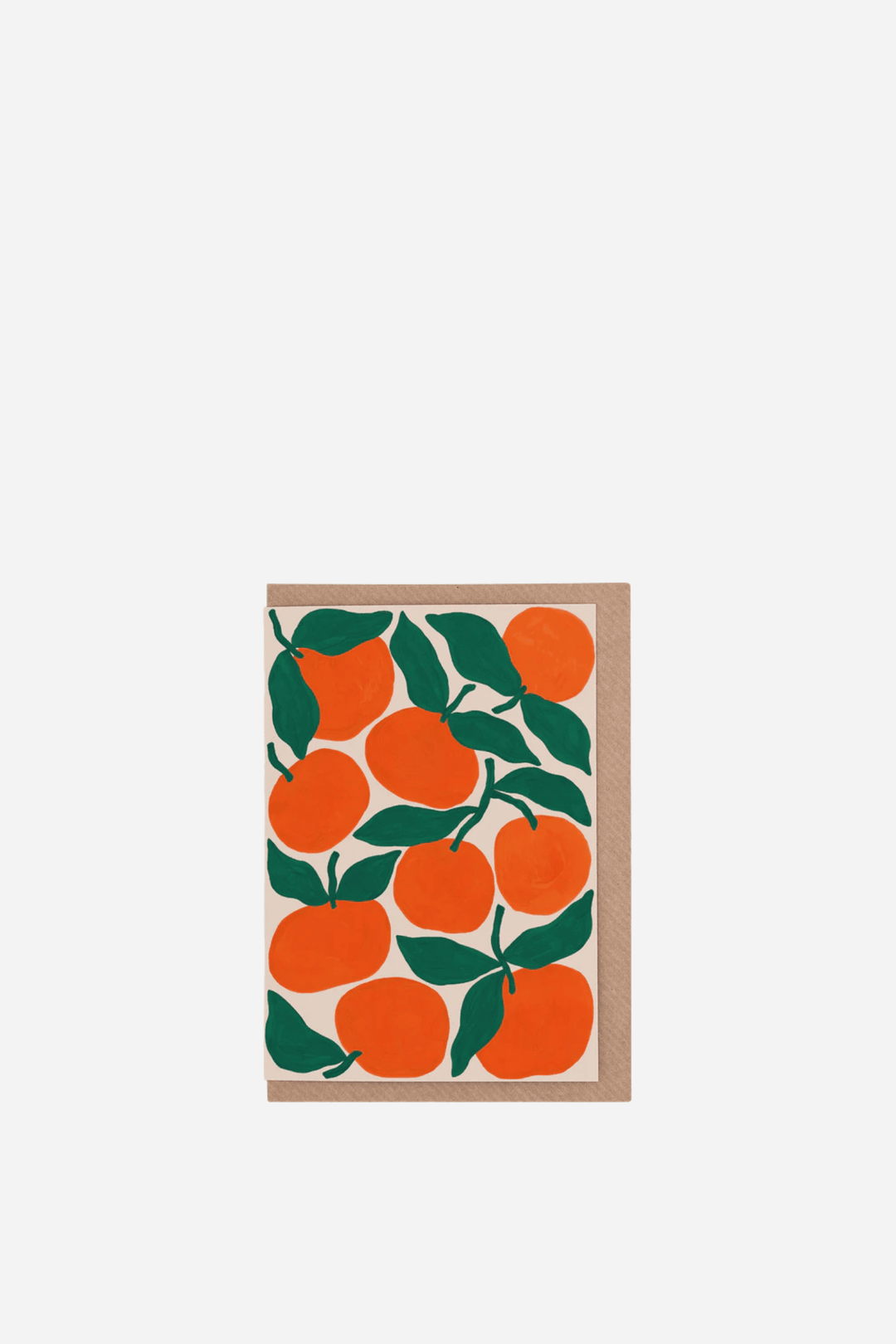 liv lee tangerine illustrated greeting card