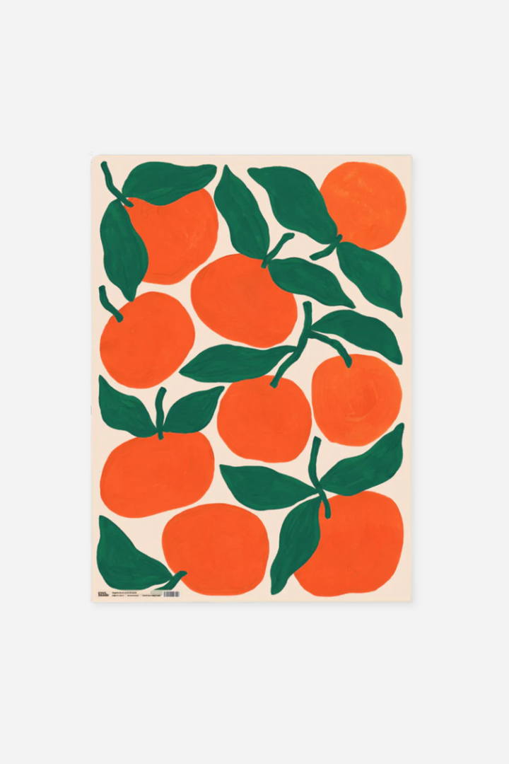 Tangerines Gift Wrap