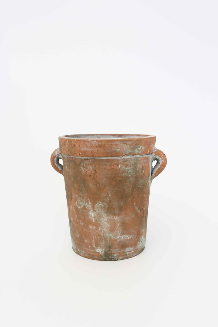 Vintage Shaped Pot with Handles