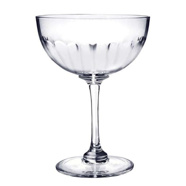Pair of Champagne Saucers / Lens - Domestic Science Home
