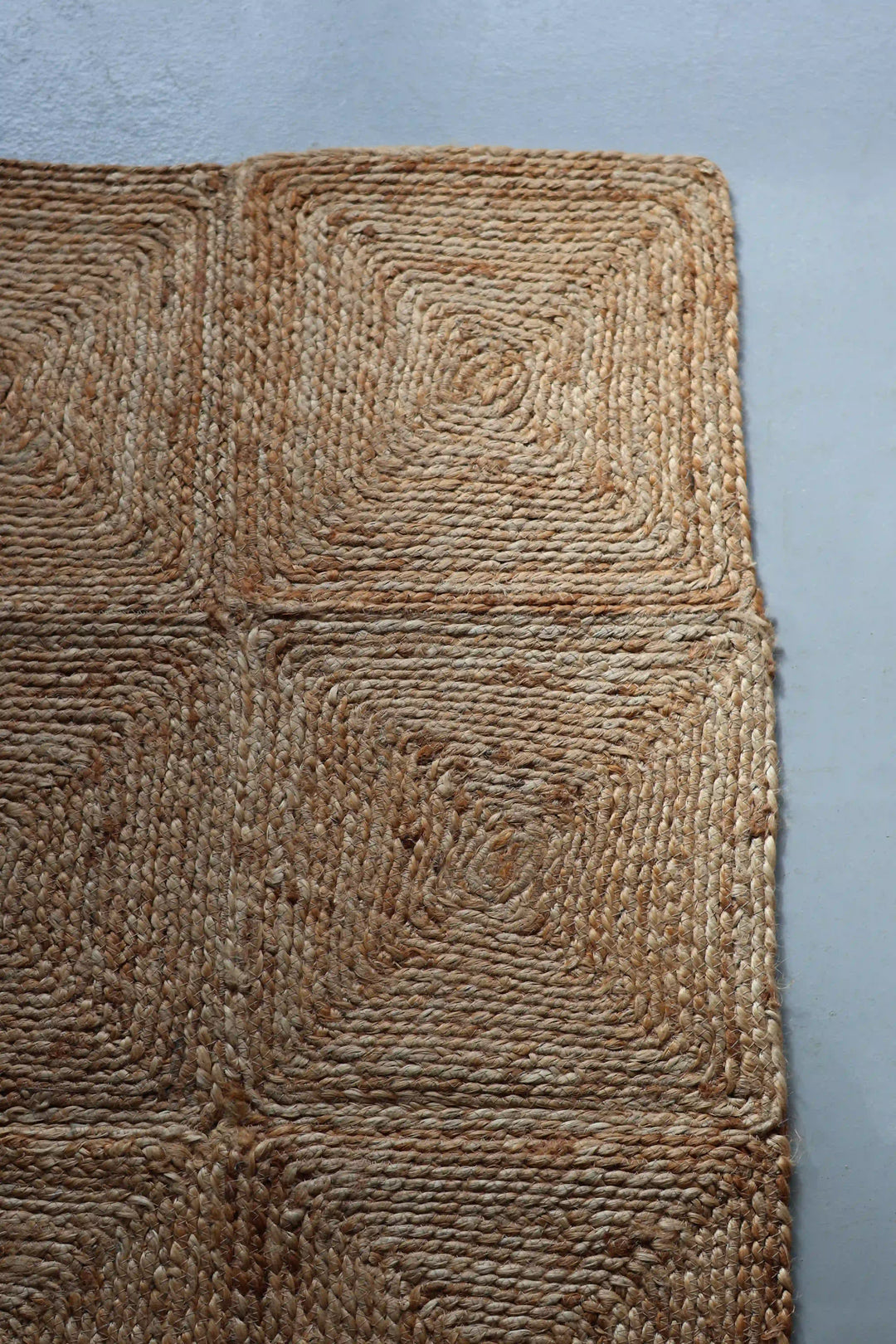 Jute Tile Rug / 60 x 90cm