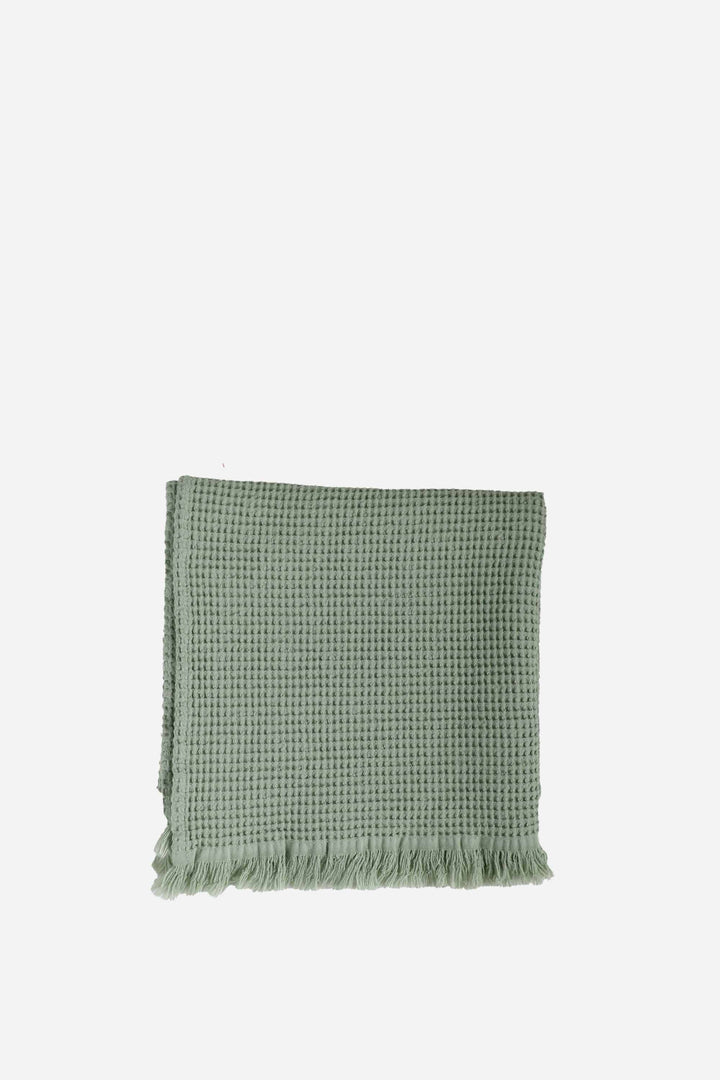 Timor Waffle Hand Towel Amande / 50x100cm