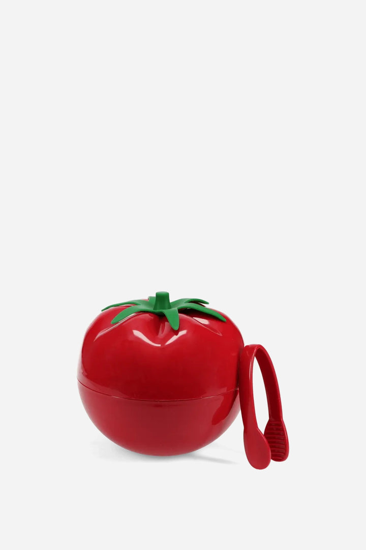 Fruit Ice Bucket With Lid &amp; Tongs / Tomato