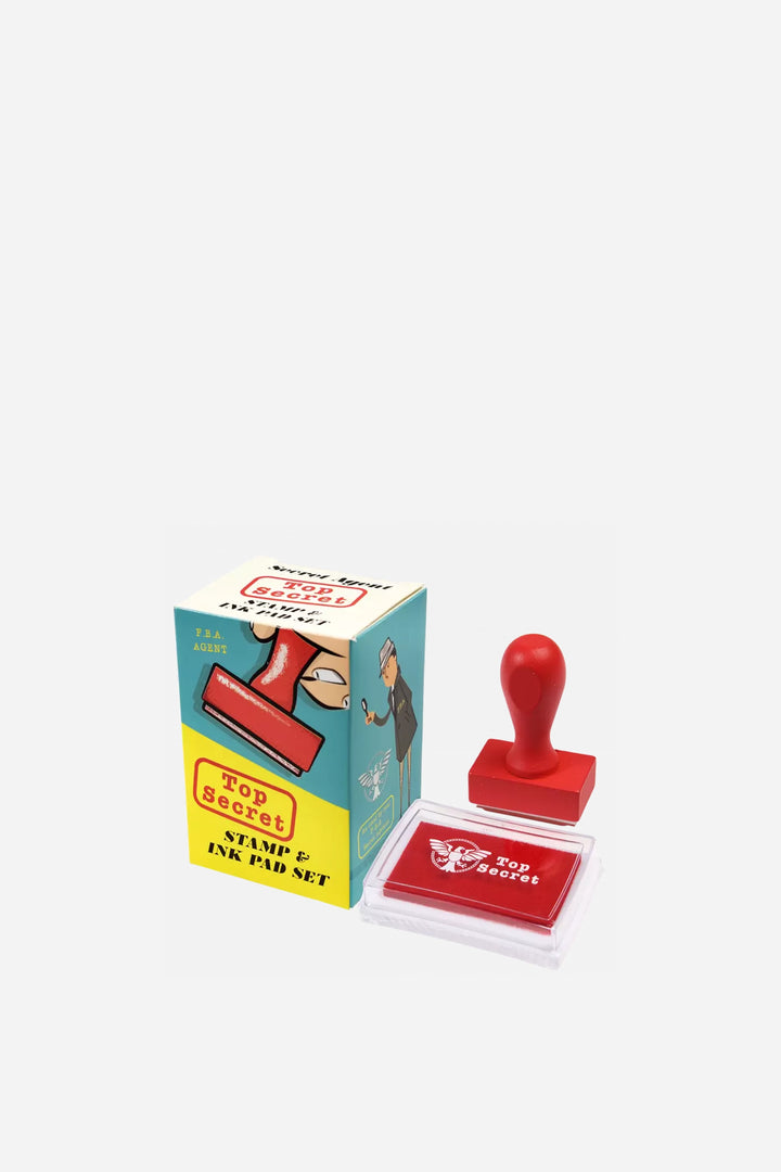 Top Secret Stamp and Ink Set