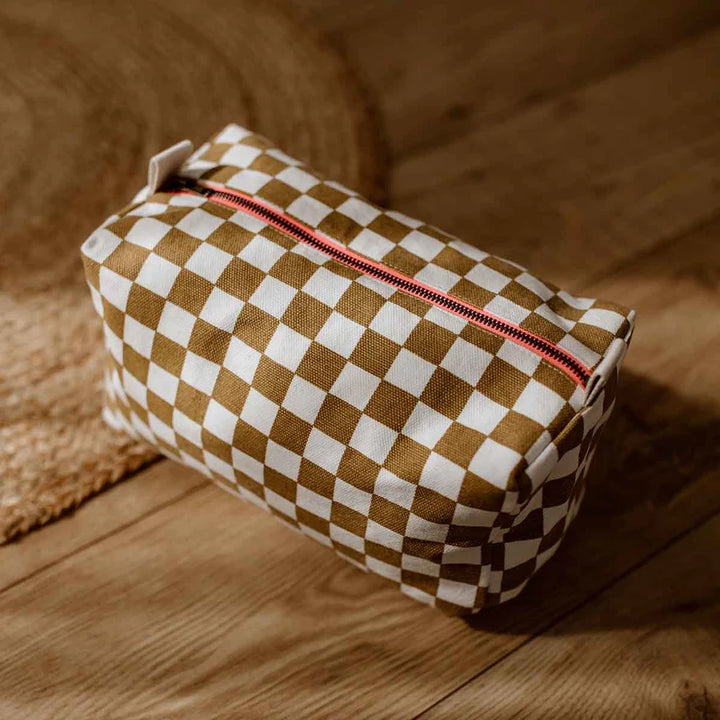 Toiletries Bag  / Caramel - Domestic Science Home