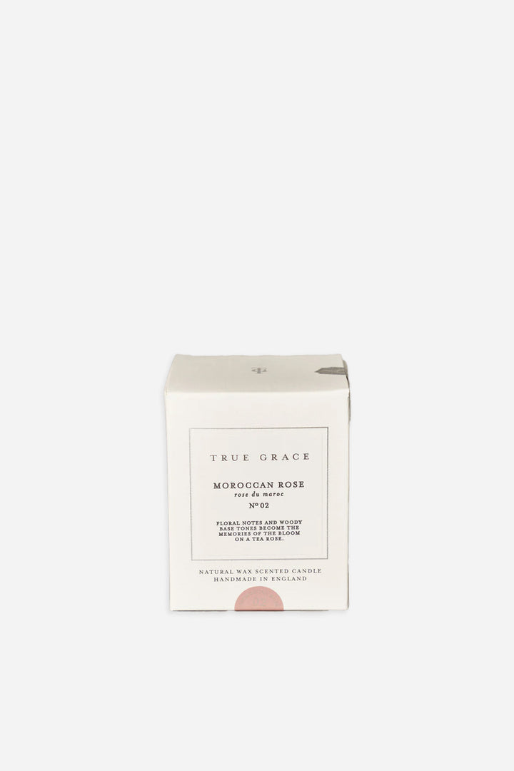 true grace moroccan rose candle boxed