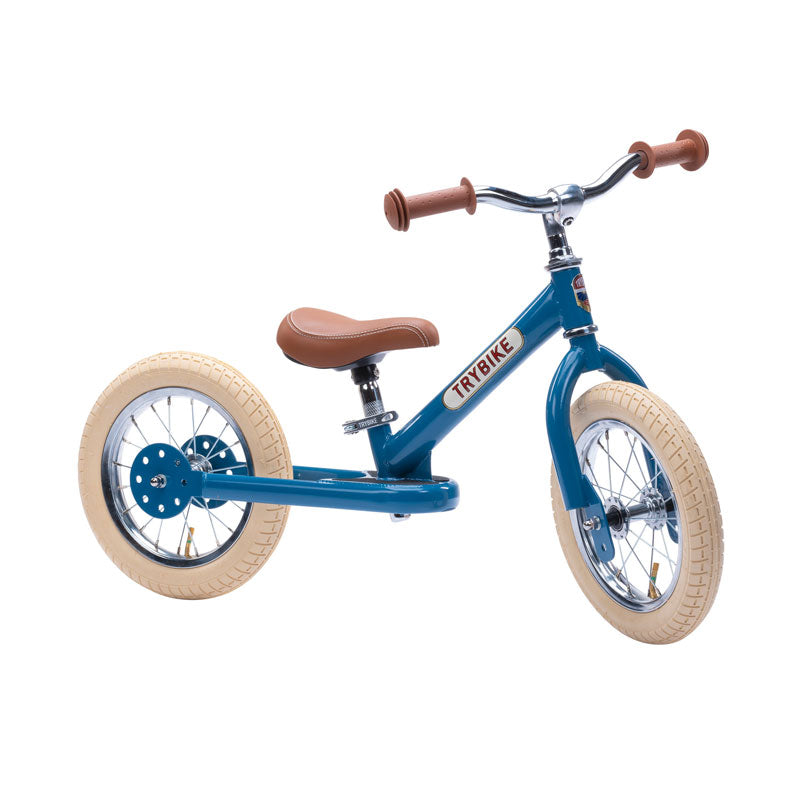 Trybike Matte 2 in 1 Balance Trike / Vintage Blue