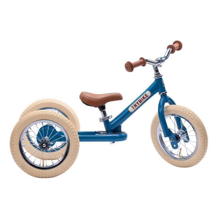 Trybike Matte 2 in 1 Balance Trike / Vintage Blue