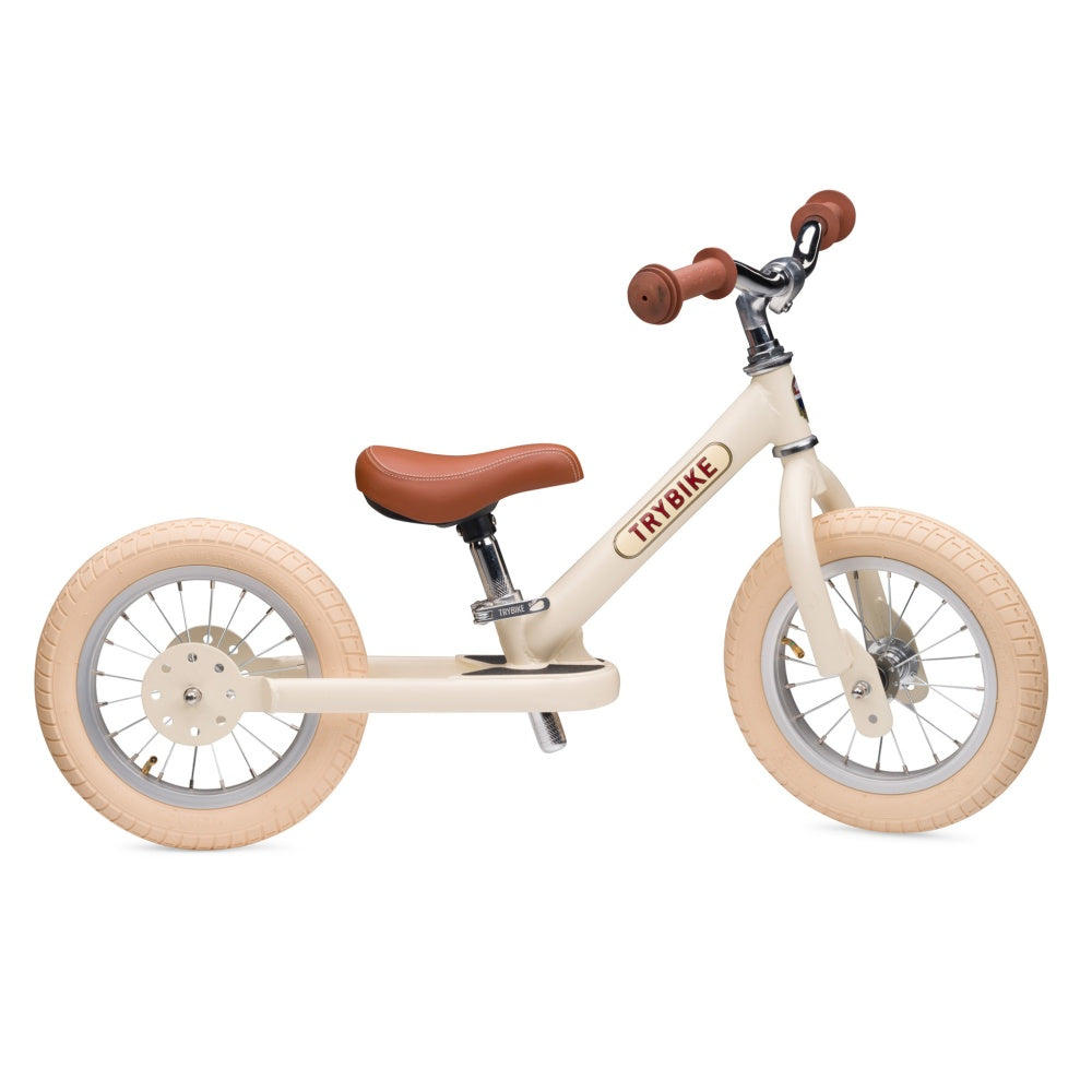 Trybike Matte 2 in 1 Balance Trike / Vintage Cream