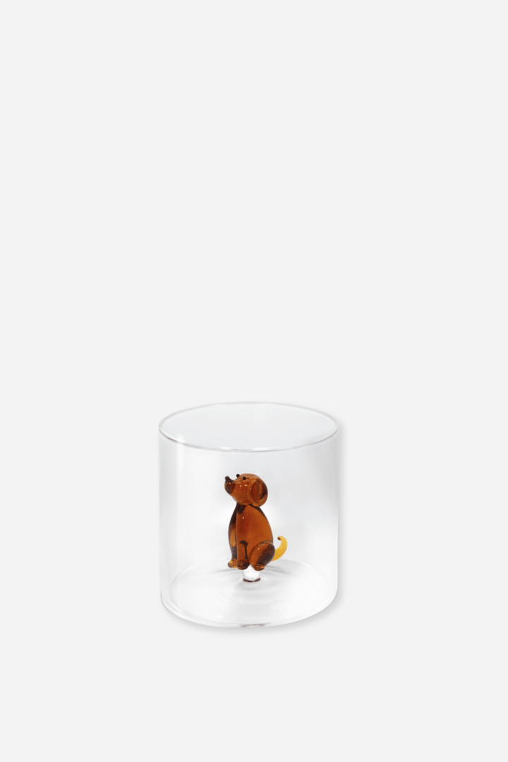 Glass Borosilicate Tumbler / Dog