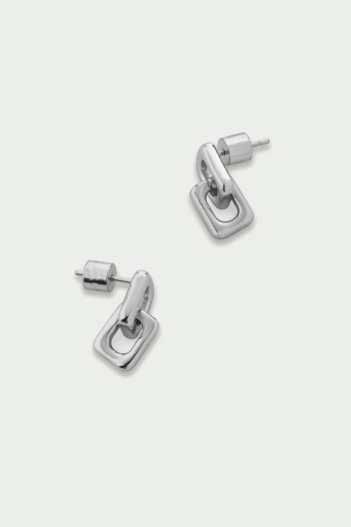 Link Earrings / Silver