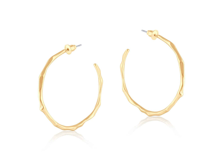 Valeria Branch Hoop Earrings / Gold