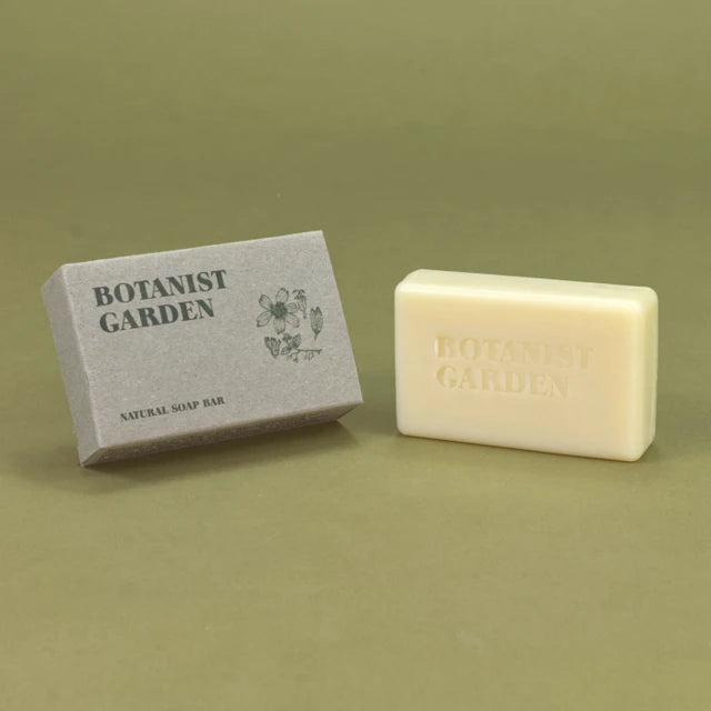Green Botanical 100g Stamped Soap / Botanist Garden