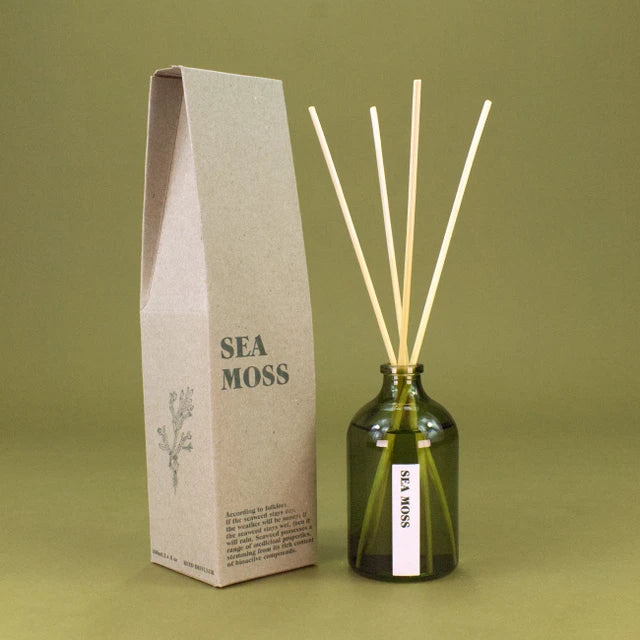 Green Botanical 100ml Reed Diffuser / Sea Moss