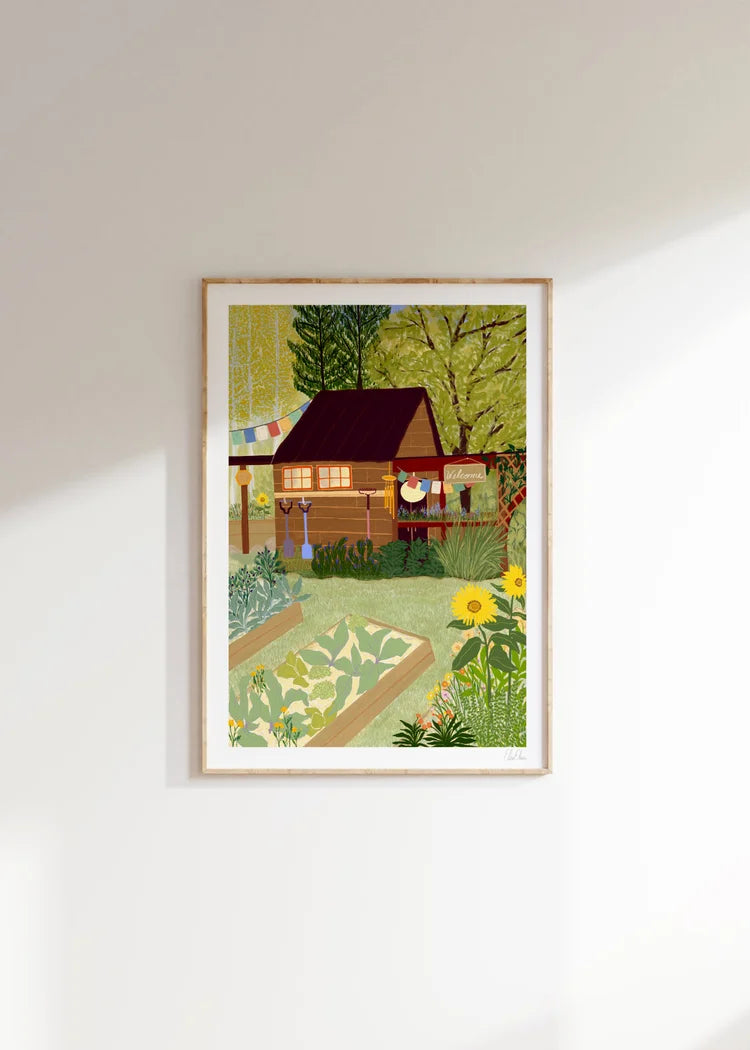 Veggie Garden A3 Print