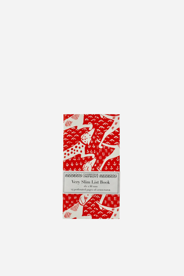 Very Slim List Book Dogs