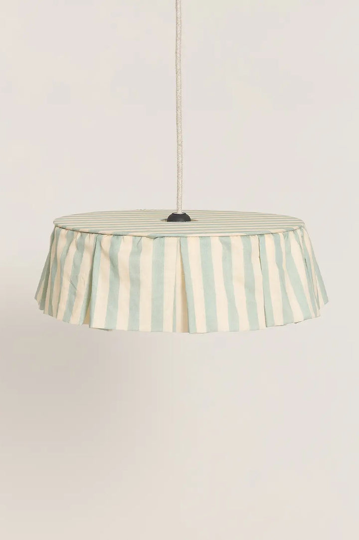Vibes Lampshade 40cm / Turquoise Stripe