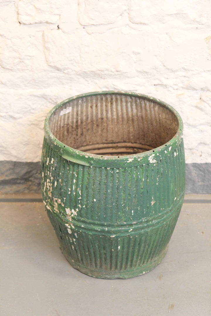 Vintage Green Dolly Tub