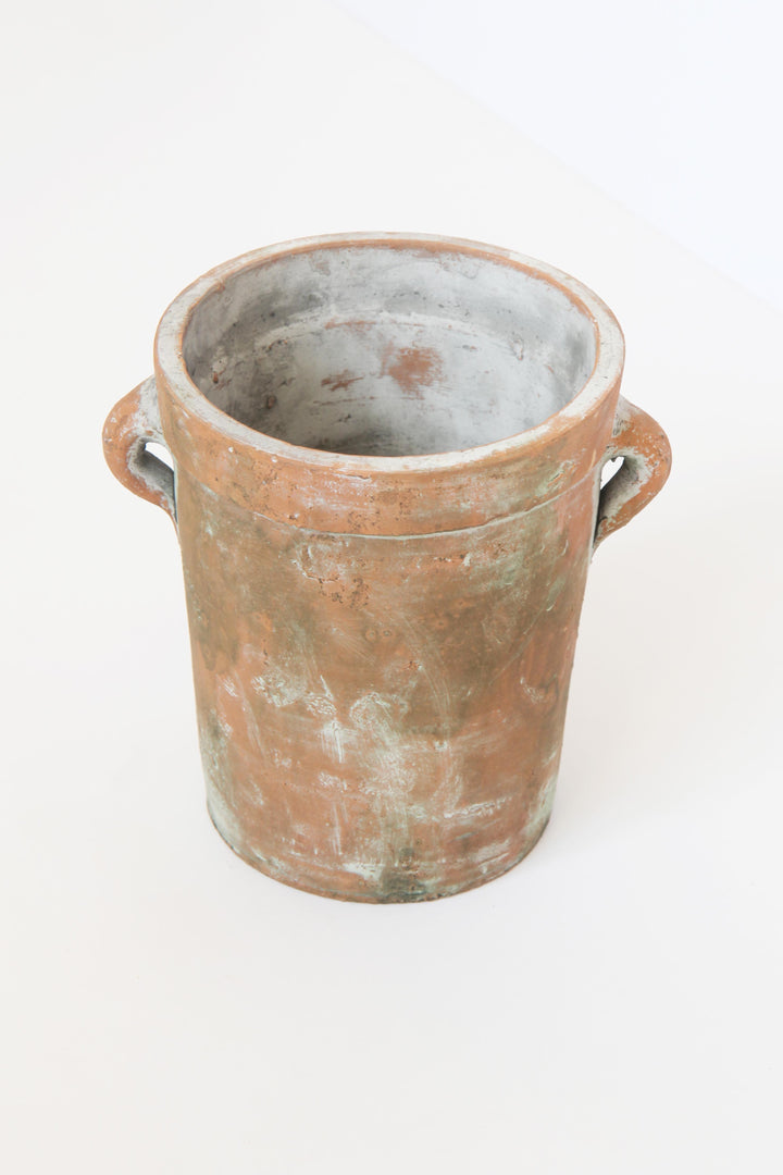 Vintage Shaped Pot with Handles