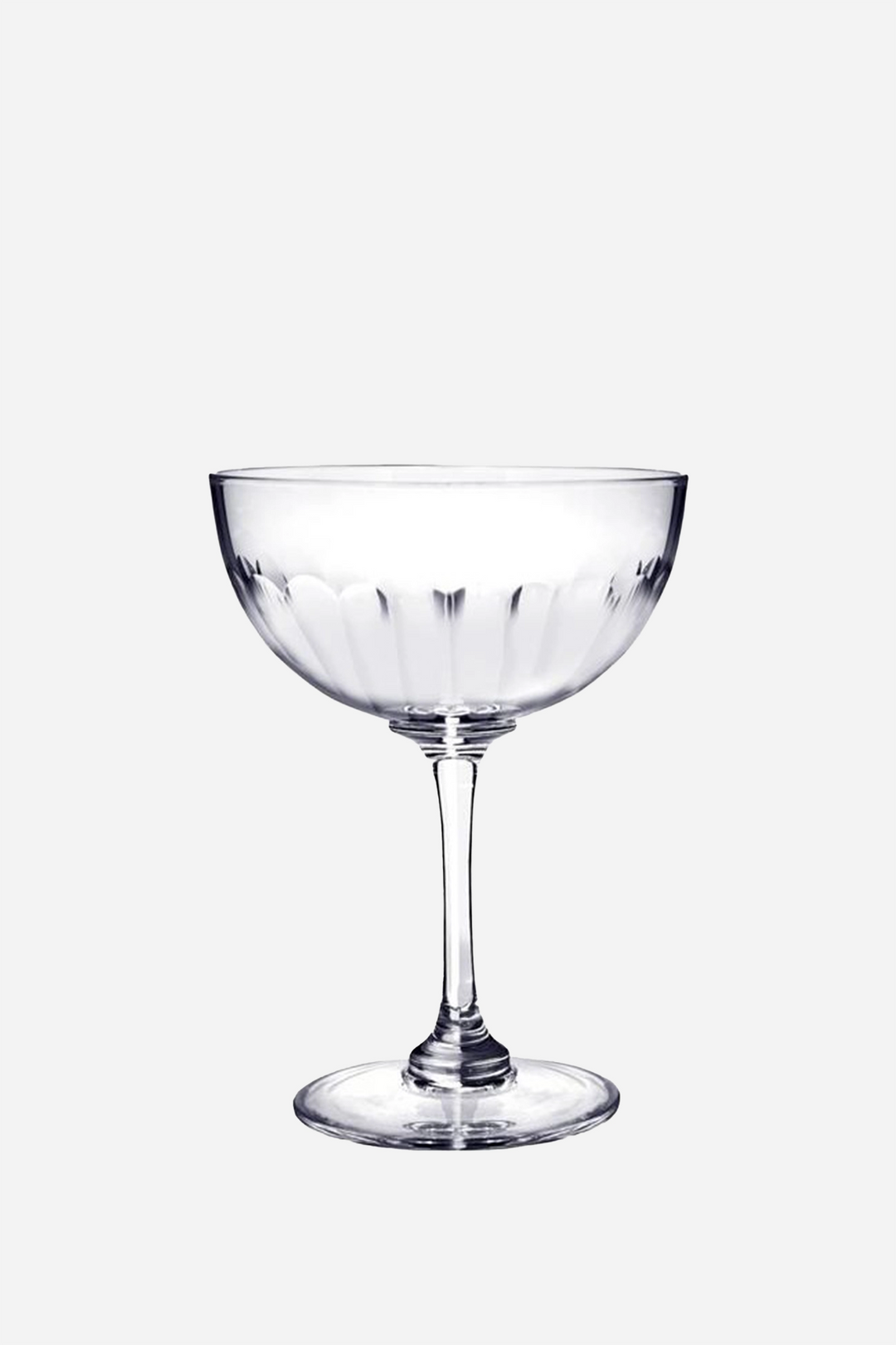 Pair of Champagne Saucers / Lens - Domestic Science Home