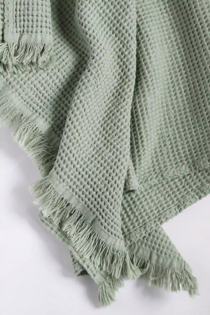 Timor Waffle Bath Towel Amande / 80x160cm