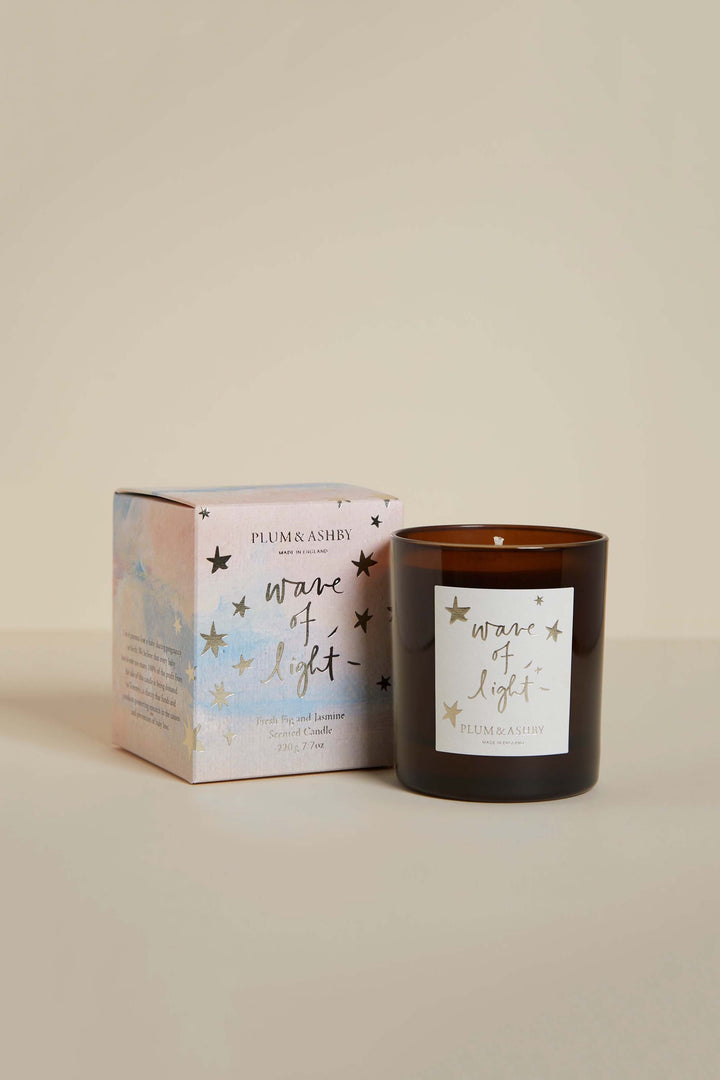 Plum & Ashby Wave of Light Candle
