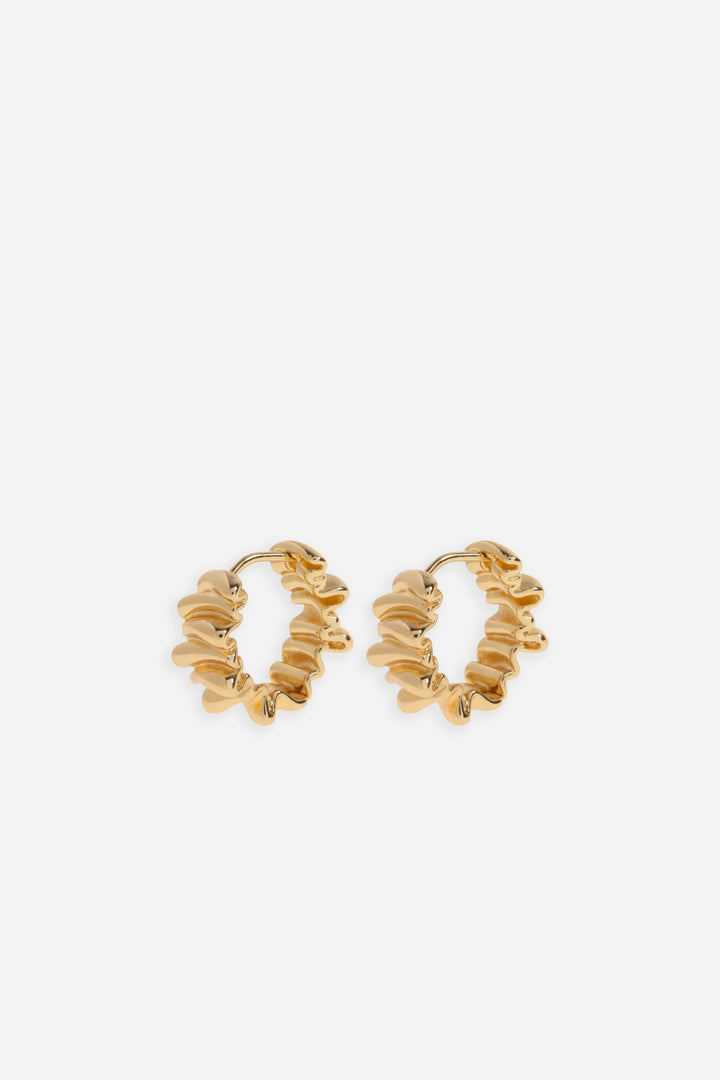 Wild Chunky Texture Hoop Earrings