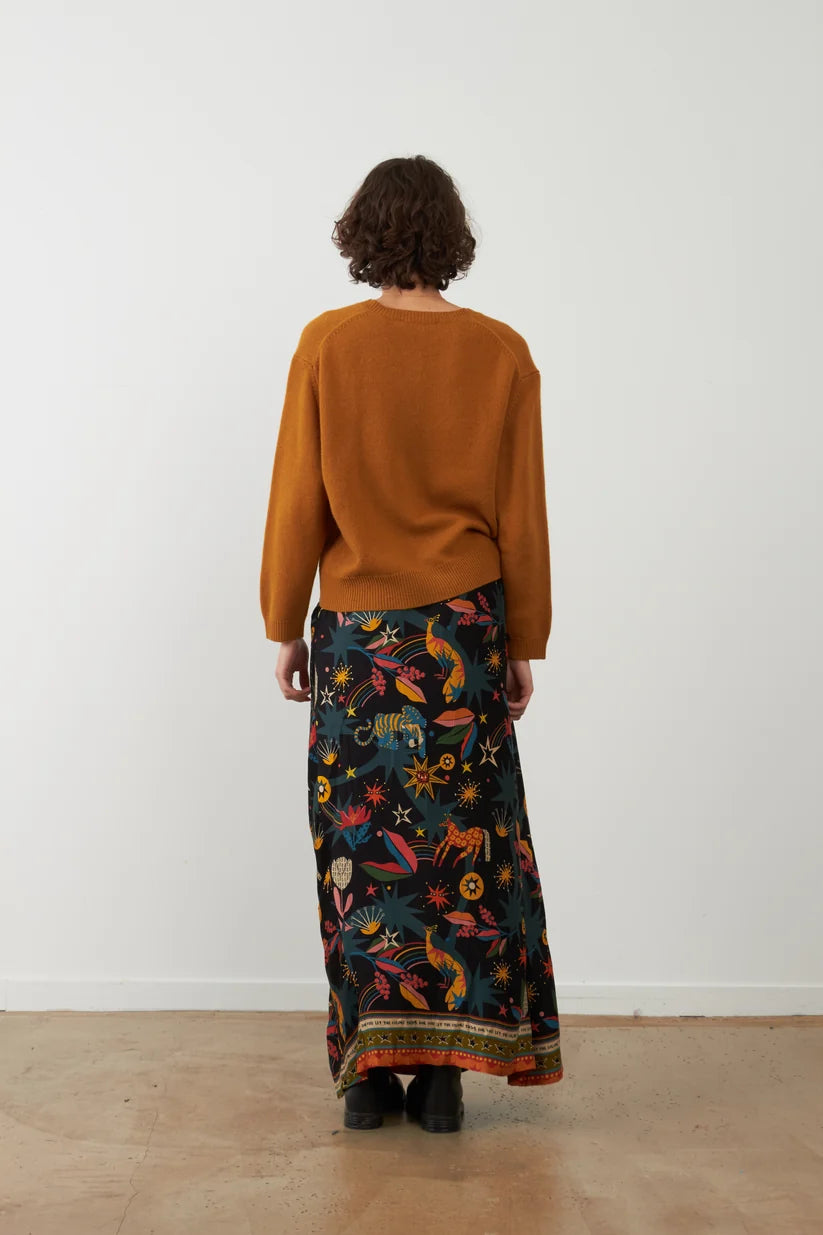 Wayra Cardigan / Ochre