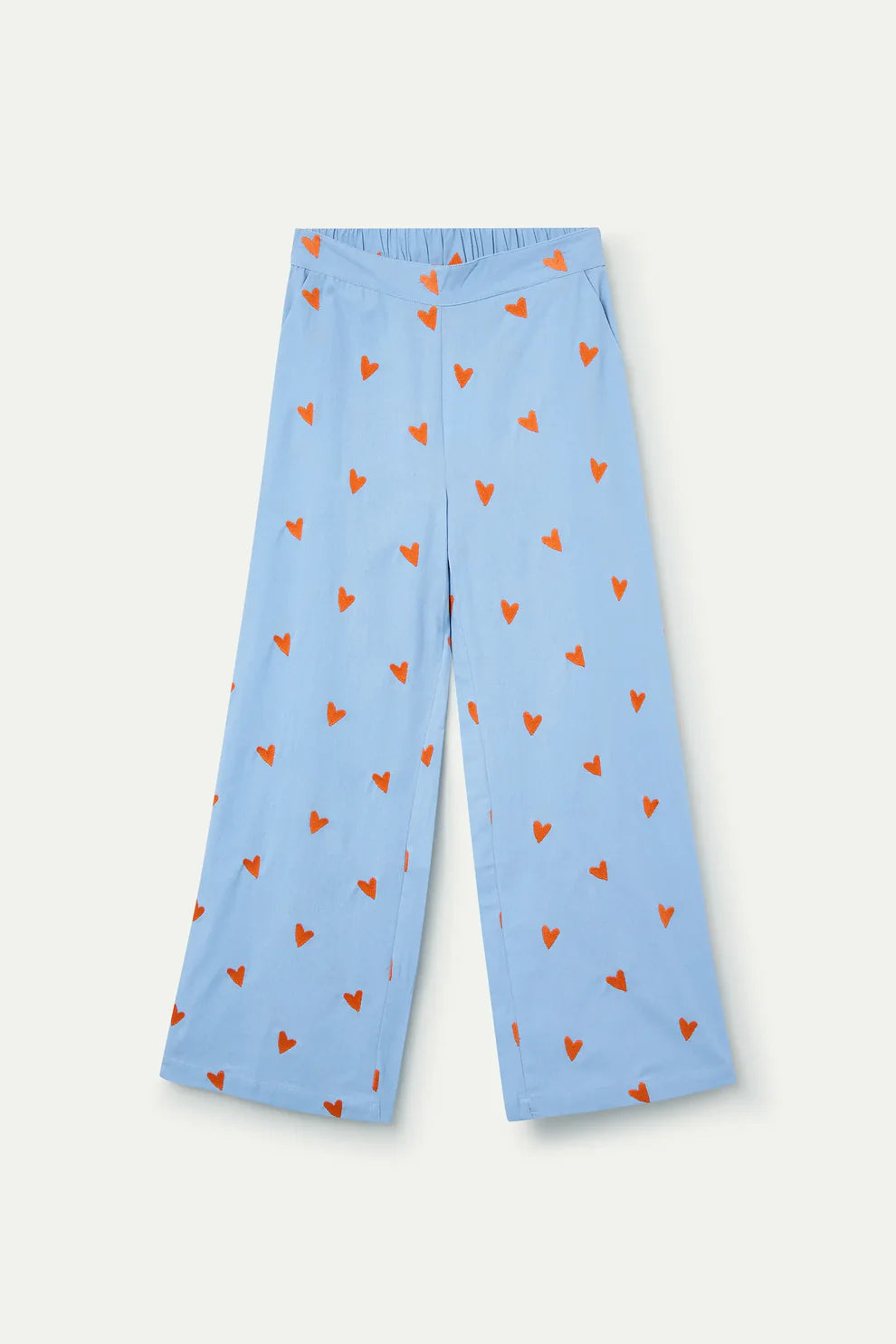 Heart Print Trousers