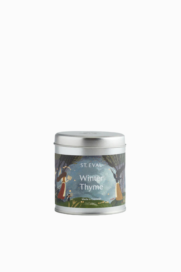 St Eval Tin Candle / Winter Thyme