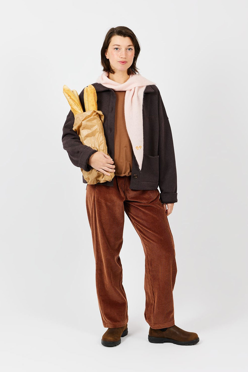 Cord Trousers / Moroon
