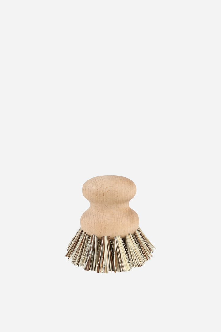 Wooden Pot Brush / Small, Round