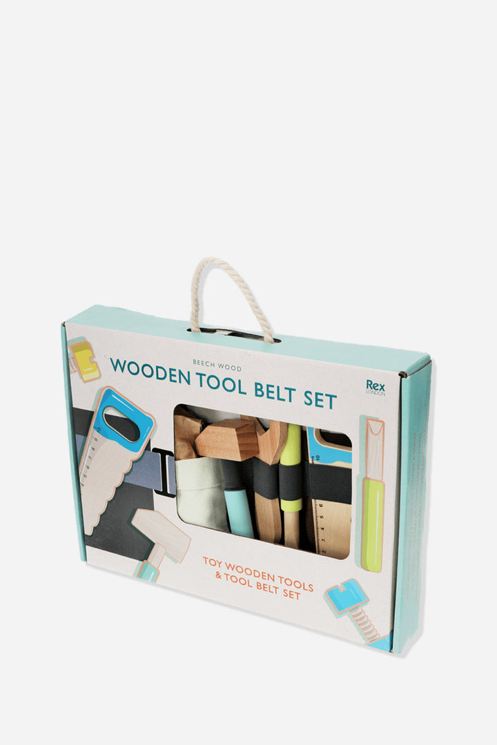 Wooden Tool Belt Playset