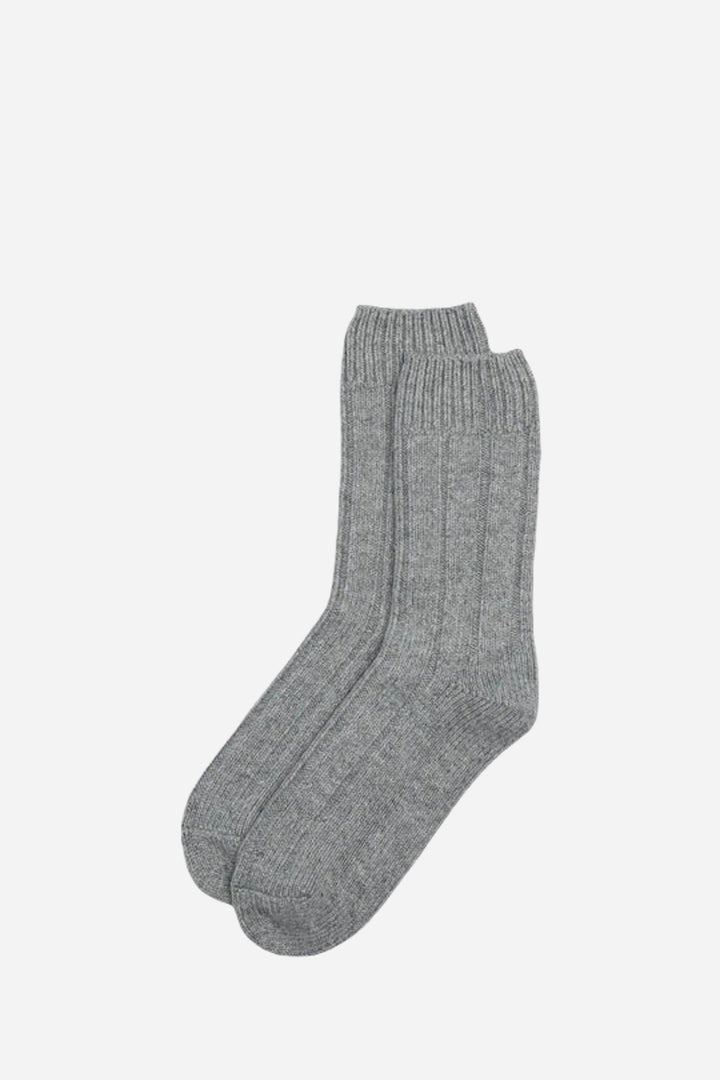 Wool Ankle Sock / Grey