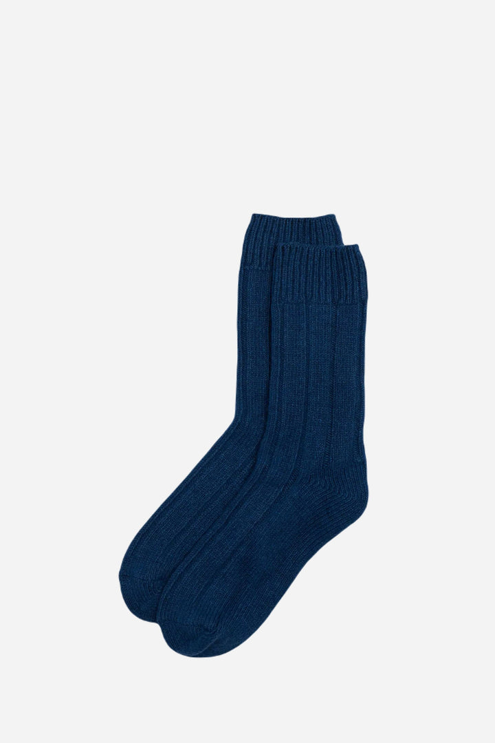 Wool Ankle Sock / Navy