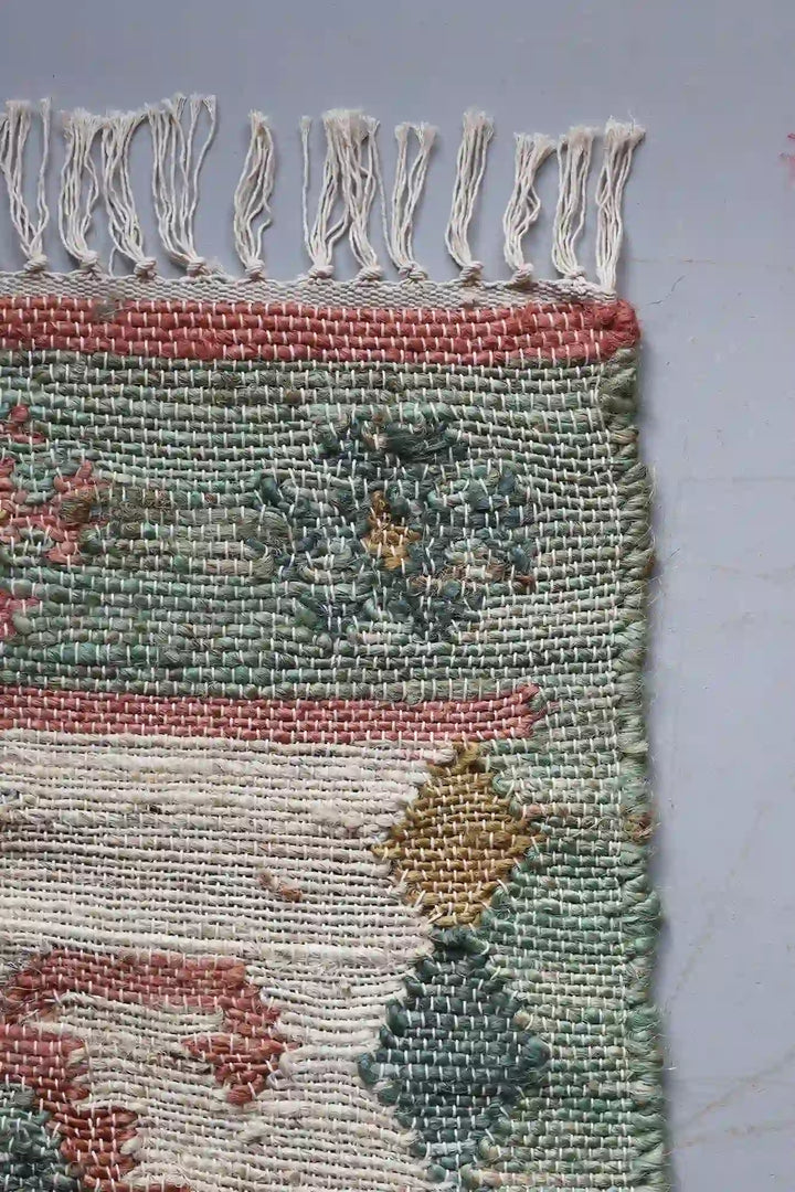 Wool & Cotton Kilim Rug / 6605/ 60x90cm